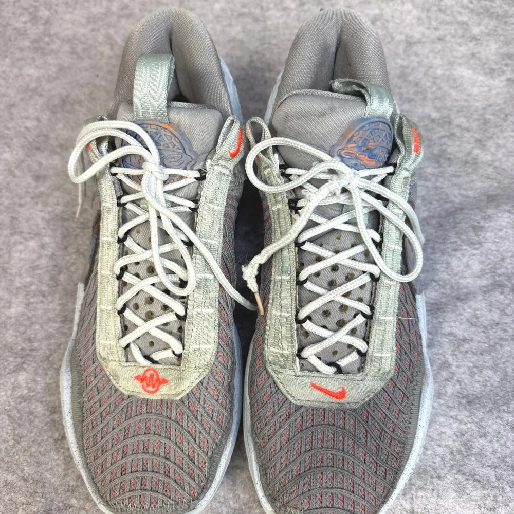 Nike Cosmic Unity Grey Orange Basketball Shoes DA6725-001 Mens Sneaker